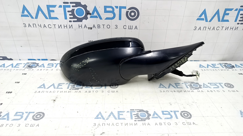 Зеркало боковое правое в сборе Honda Accord 23-25 5 пинов, подогрев, BSM, черная, царапины