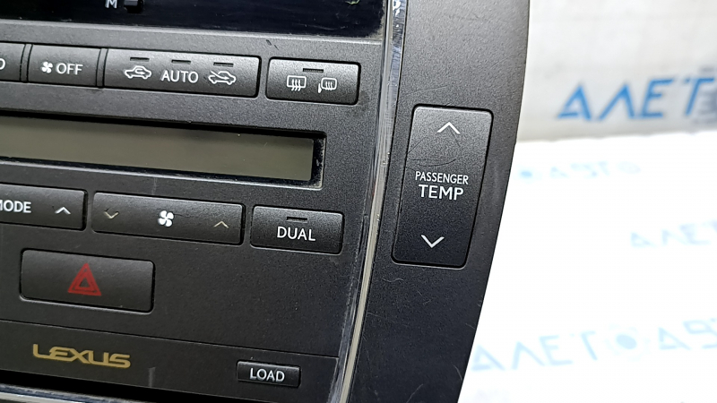 Головное устройство Lexus ES350 08-09 царапины, отсутствует кнопка