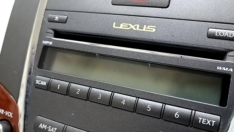 Головное устройство Lexus ES350 08-11 царапины