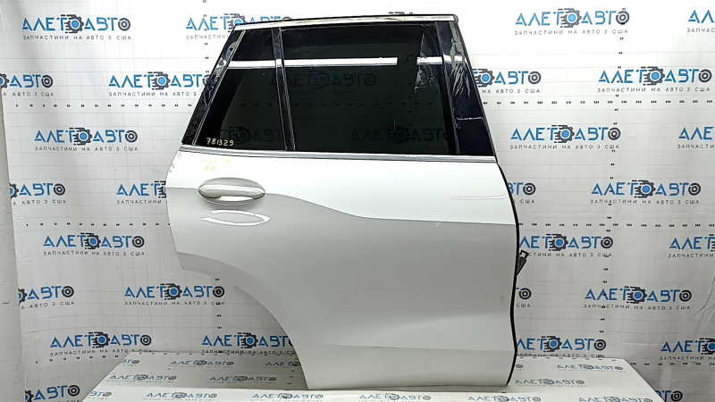 Дверь в сборе задняя правая BMW X5 G05 19-26 тонировка, keyless, белый 300, тычка, вмятина, в клее
