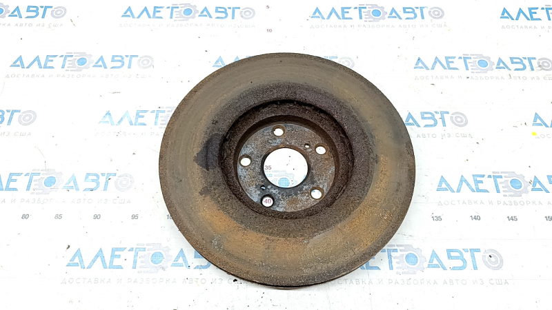 Диск тормозной передний правый Lexus RX350 RX450h 10-15 325/27мм, ржавый