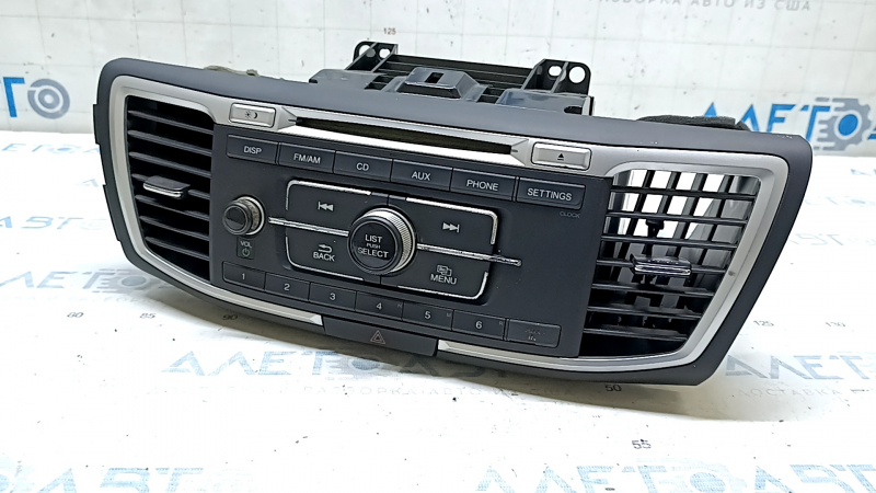 CD-changer, Радио, Магнитофон в сборе Honda Accord 13-17 с дефлекторами, полез хром