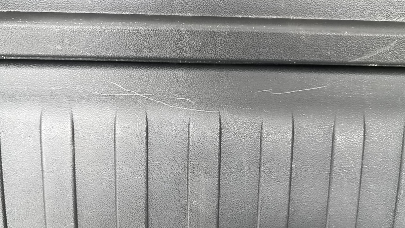 Накладка проема багажника BMW X5 G05 19-26 черная, царапины