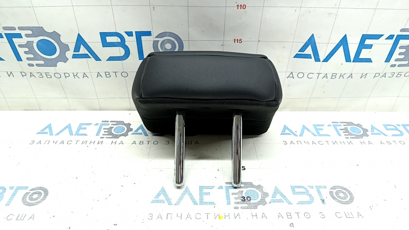 Подголовник 2 ряда центральный Nissan Rogue 21-26 кожа, черный