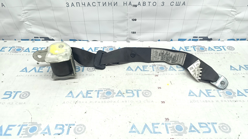Ремень безопасности задний центральный Lexus IS200 IS300 99-05 черный, под чистку