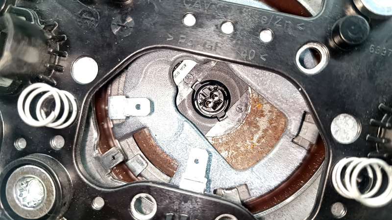Подушка безопасности airbag в руль водительская Volkswagen ID.4 23-24 черная, без проводки