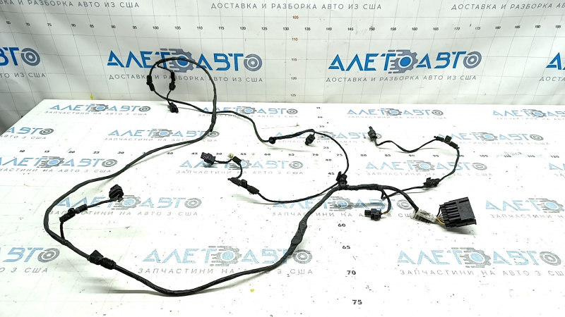 Проводка переднего бампера BMW X3 G01 18-21 под 4 парктроника, под ПТФ