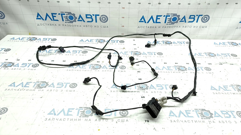 Проводка переднего бампера BMW X3 G01 18-21 под 4 парктроника, под ПТФ