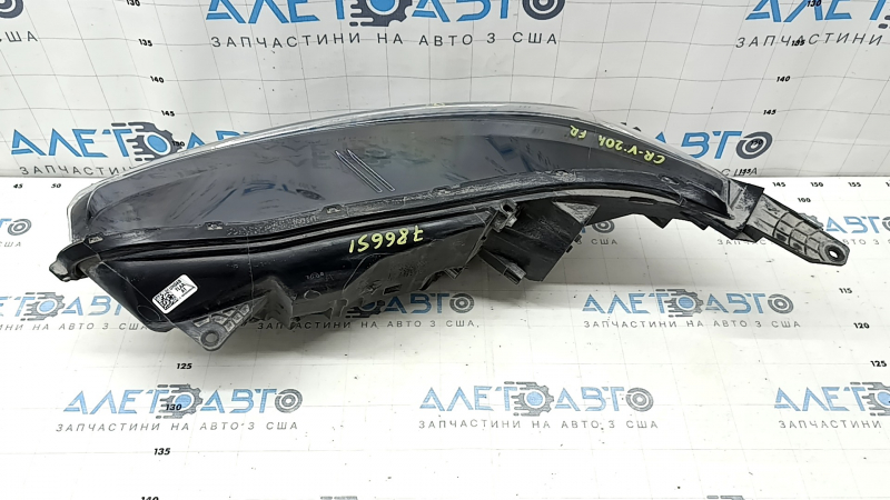 Фара передняя правая Honda CRV 17-22 LED, сломаны крепления молдинга
