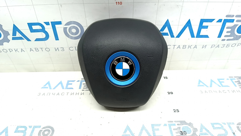 Подушка безопасности airbag в руль водительская BMW i3 14-21 черная