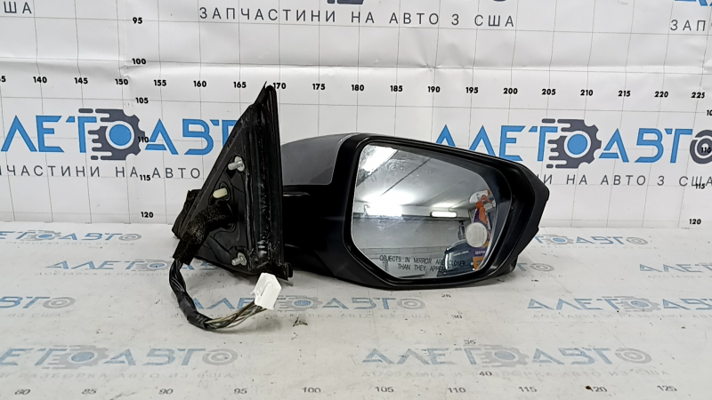 Зеркало боковое правое в сборе Honda Insight 19-20 10 пинов, камера, подогрев, серебро, песок, не фиксируется