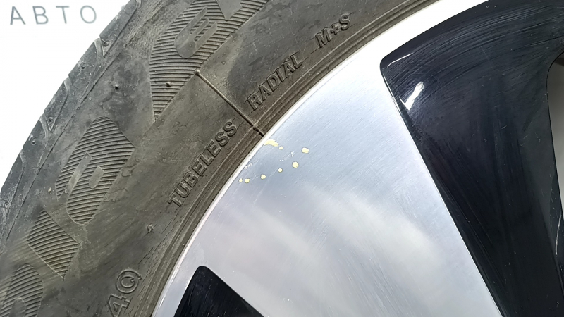 Диск колесный R19х5.5J ET43 BMW i3 14-21 Style 429 с резиной 155/70 5мм, легкая бордюрка, потрескана резина