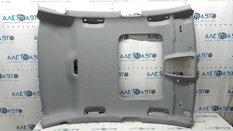 Обшивка потолка Audi A4 B9 17 серая, под люк, под химчистку, царапины, заломы