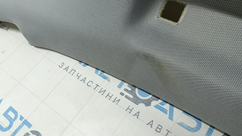 Обшивка потолка Audi A4 B9 17 серая, под люк, под химчистку, царапины, заломы