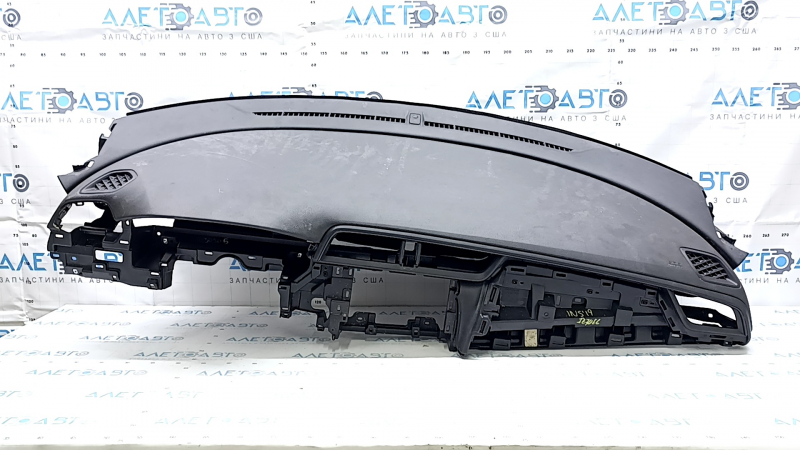 Торпедо передняя панель с AIRBAG Honda Insight 19-21 черная, с накладкой, ржавый пиропатрон, под чистку