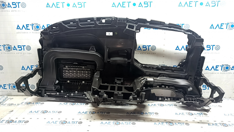 Торпедо передняя панель без AIRBAG Volkswagen ID.4 23-26 темно-серая, тип 1