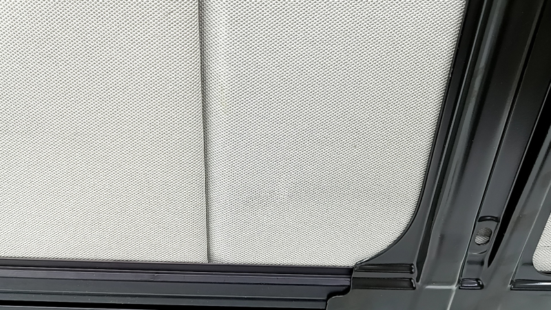 Панорама в сборе BMW X3 F25 11-17 серая шторка, царапина на стекле, под чистку