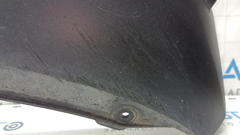 Губа переднего бампера BMW X3 F25 15-17 под парктроники, структура, царапины, надломаны крепления