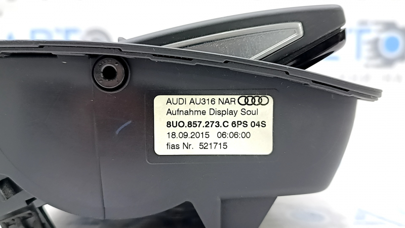 Монитор, дисплей, навигация в сборе Audi Q3 8U 15-18 7" сломано крепление, пятна на экране