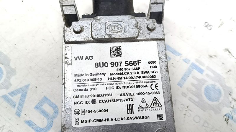 Датчик слепых зон BSM правый Audi Q3 8U 15-18