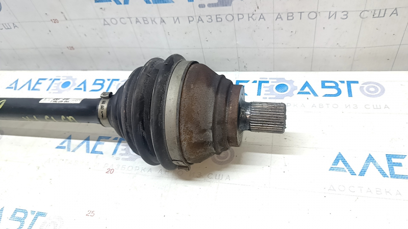 Привод полуось передняя правая Audi Q3 8U 15-18 AWD, ржавая