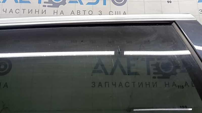 Дверь в сборе задняя правая Audi Q7 4L 10-15 keyless, тонировка, белый LS9R, вмятины, тычки, царапины на стекле
