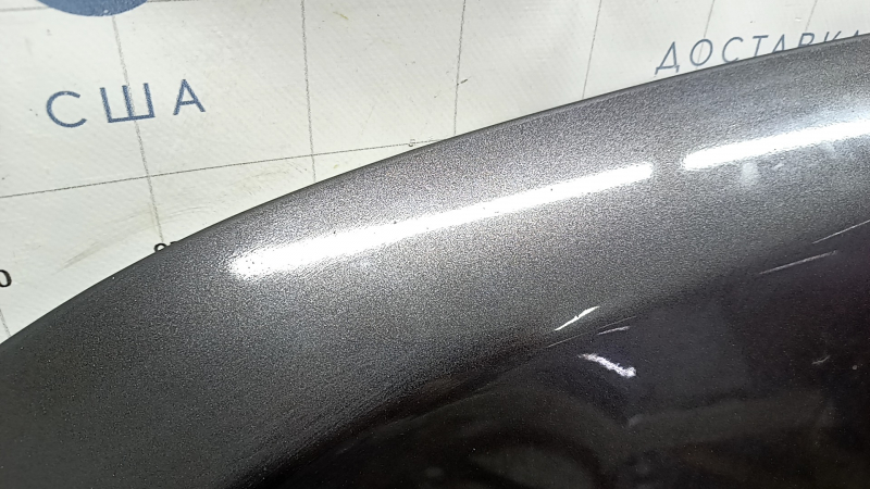 Капот голый Jeep Compass 17-26 алюминий, графит PAU, крашен 0.2-0.25