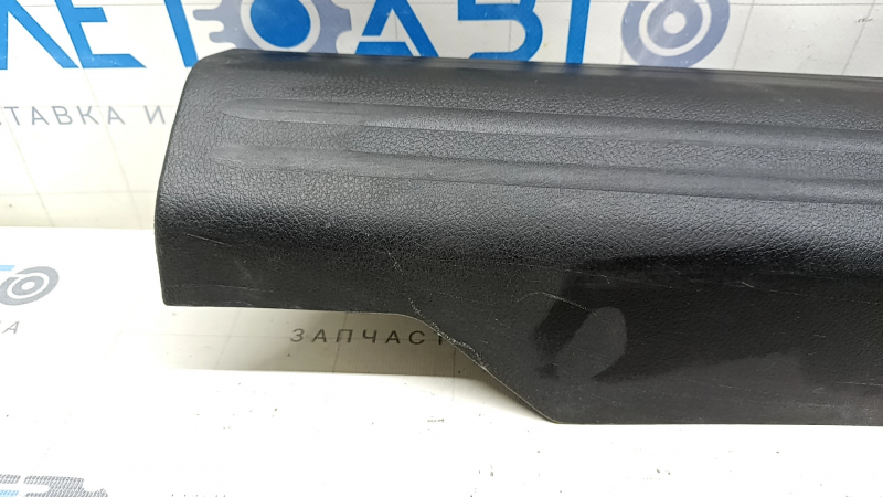 Накладка порога передняя левая Jeep Compass 17-26 черная, царапина