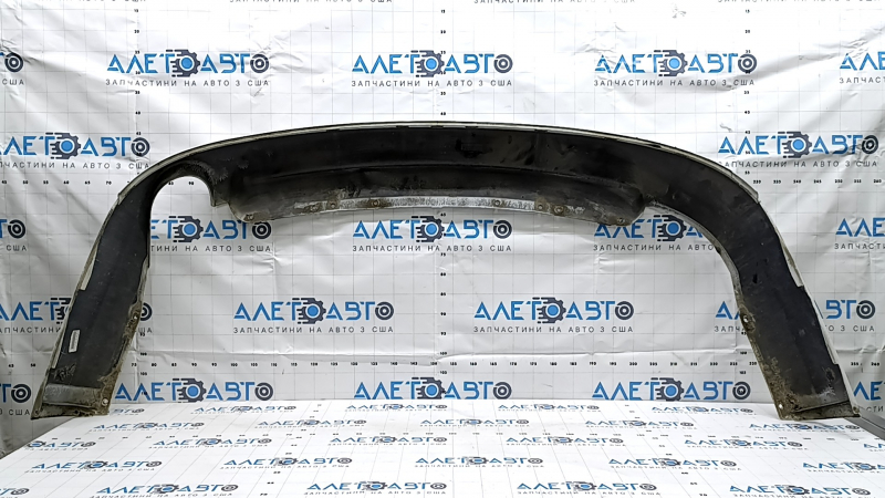 Губа заднего бампера Ford Fusion mk5 13-18 под 1 трубу, трещина, примята, потерта