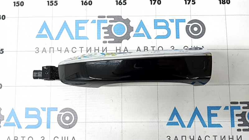 Ручка двери внешняя задняя левая в сборе Audi Q5 8R 09-17 keyless, с хром