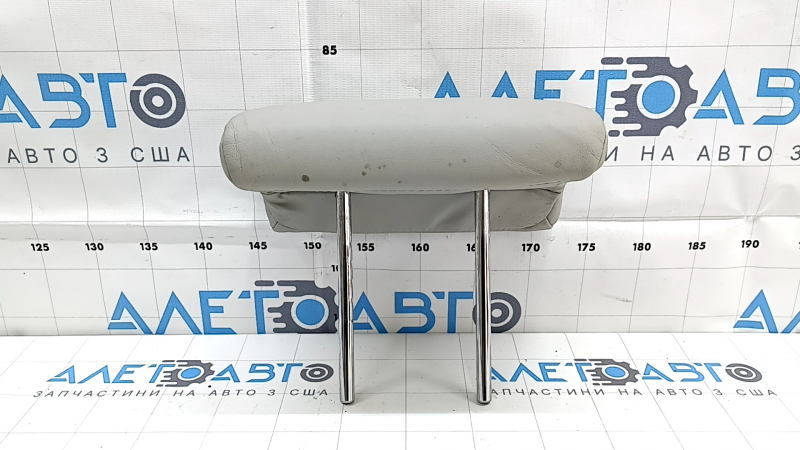 Подголовник 2 ряда центральный Lexus RX300 RX330 RX350 RX400h 04-08 кожа, серый, под химчистку
