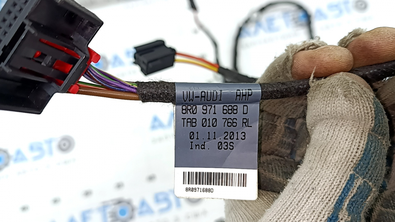 Проводка двери задняя правая Audi Q5 8R 09-17 keyless