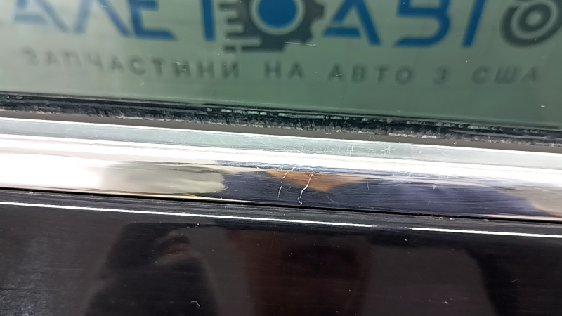 Дверь в сборе передняя правая BMW 5 G30 17-23 keyless, черный 668, царапины на молдинге, тычка