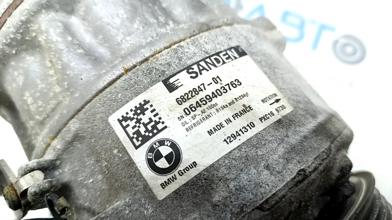 Компрессор кондиционера BMW 5 G30 17-20 2.0T, 3.0T