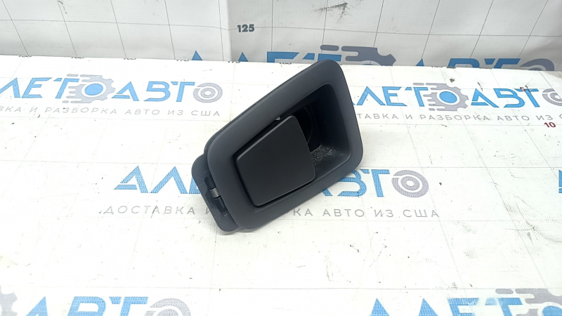 Ручка открытия капота салонная Volvo XC90 16-22 черная, с накладкой