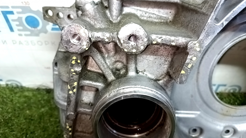 Передняя крышка АКПП Audi Q3 8U 16-18 AWD QNU вмятины на кромке