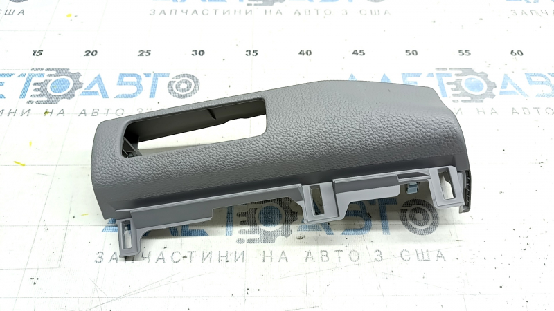 Накладка торпеды нижняя левая Honda Accord 18-22 серая, под проекцию