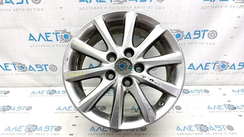 Диск колесный R16 с легкой коррозией, подходит для Toyota Camry 2007-2011.