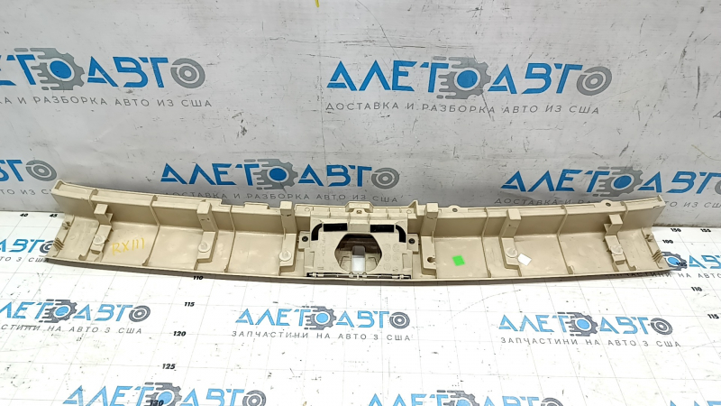 Накладка проема багажника Lexus RX350 RX450h 10-15 беж затерта