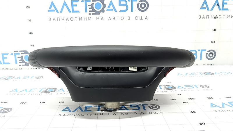 Руль в сборе Ford Escape MK4 23-26 кожа черная, с подогревом, с кнопками, красная строчка, ST Line