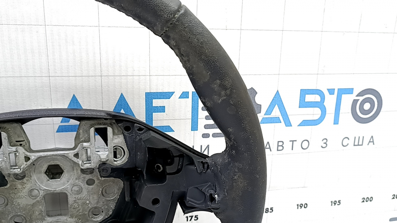 Руль голый Ford Edge 19-24 кожа черный, под химчистку