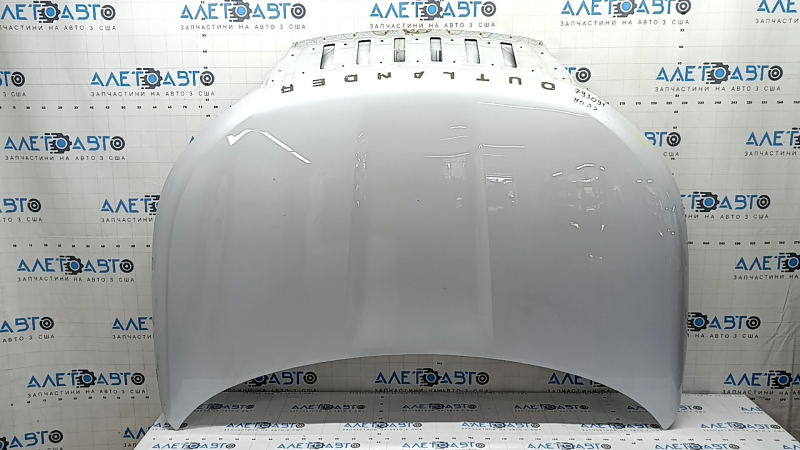 Капот голый Mitsubishi Outlander 22-26 алюминий, белый W85D