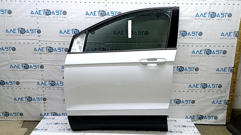 Дверь в сборе передняя левая Ford Edge 15-24 белый YZ, keyless, надломана фишка