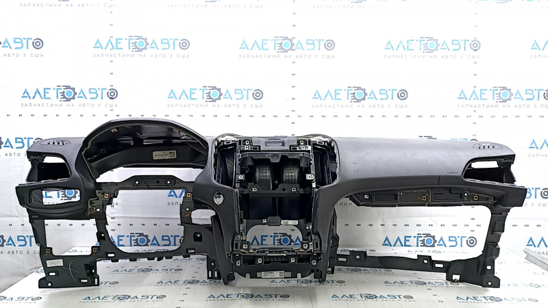 Торпедо передняя панель с AIRBAG Ford Edge 19-24 черная