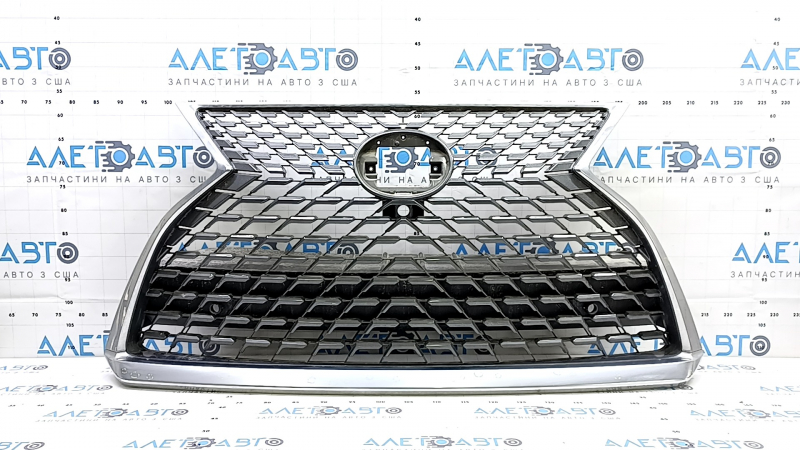 Решетка радиатора grill в сборе Lexus RX350 RX450h 20-22 под парктроники и камеру, песок