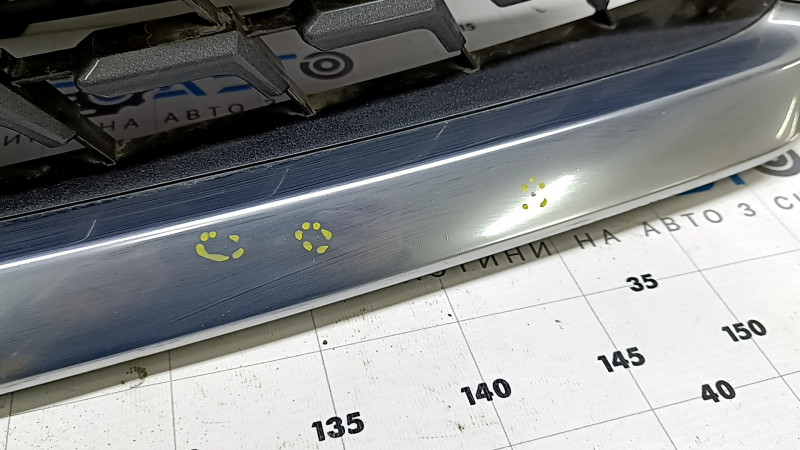 Решетка радиатора grill в сборе Lexus RX350 RX450h 20-22 под парктроники и камеру, песок