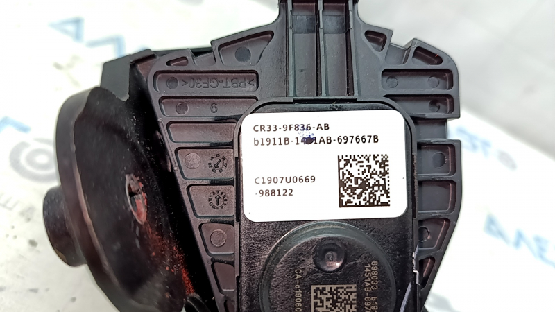 Педаль газа Ford Mustang mk6 15-23 с хром накладкой