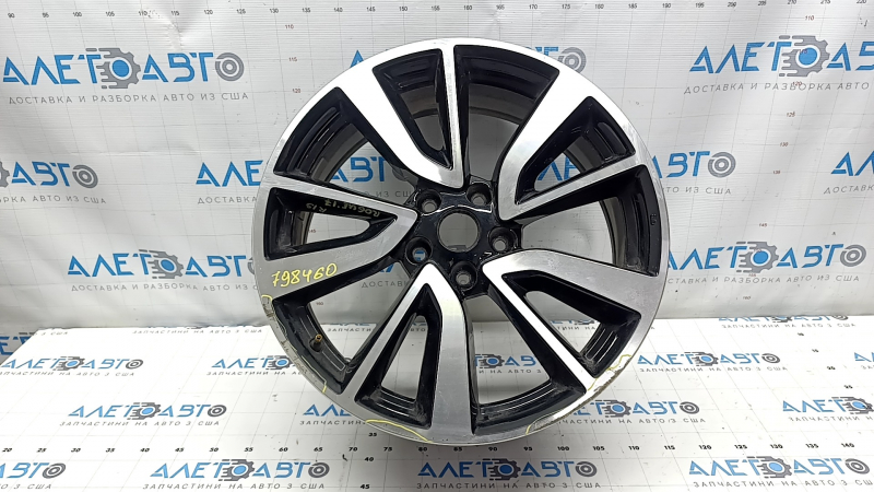 Диск колесный R19x7J ET40 Nissan Rogue 17-20 бордюрка