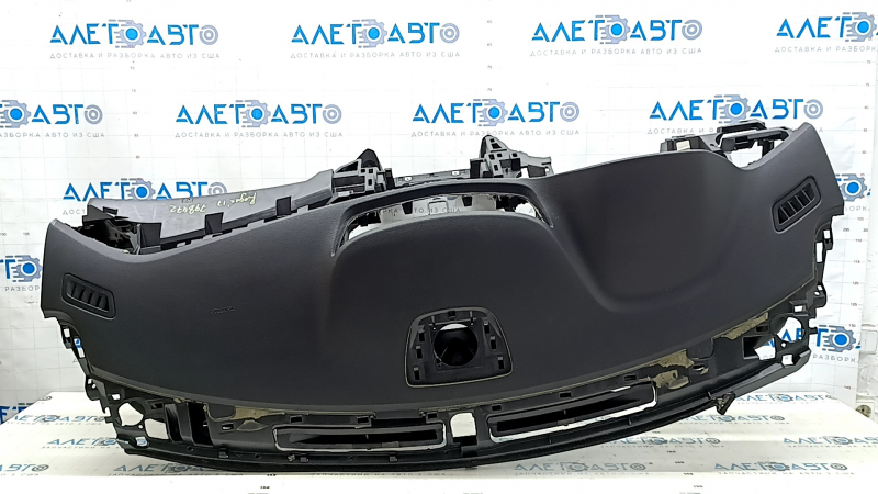Торпедо передняя панель с AIRBAG Nissan Rogue 14-20 черная, BOSE