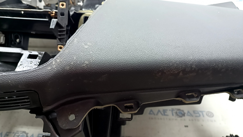 Торпедо передняя панель с AIRBAG Ford Escape MK3 17-19 рест, черная, под химчистку, ржавый пирапатон
